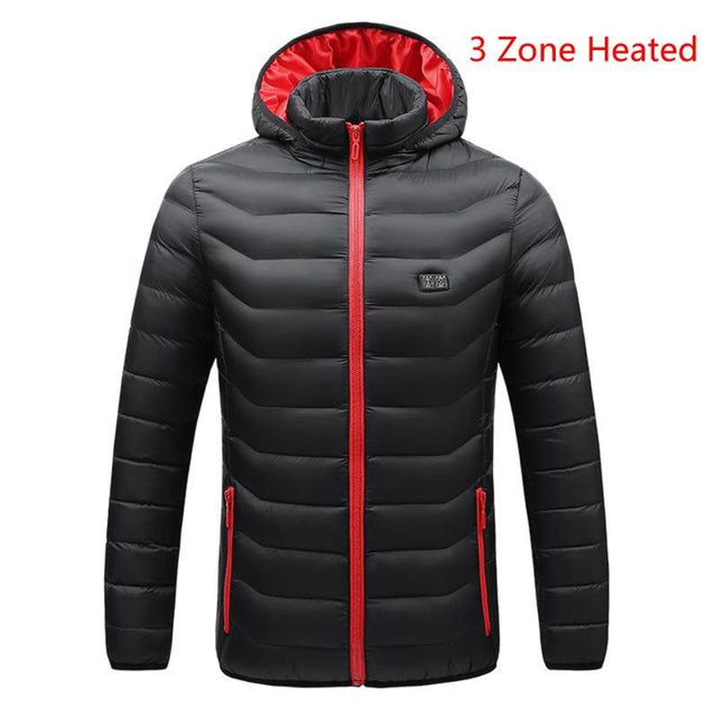 Electric Heated Jacket Winter Warm Self Heating Vest USB Charging Men Heating Jacket Waterproof Outdoor Sports Women Heated Vest