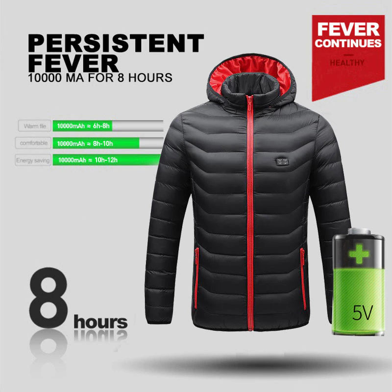 Electric Heated Jacket Winter Warm Self Heating Vest USB Charging Men Heating Jacket Waterproof Outdoor Sports Women Heated Vest